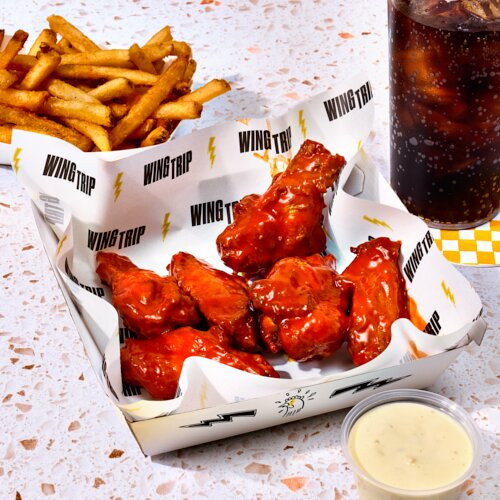 Photo of 6 Piece Wing Combo from Wing Trip