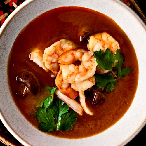 Photo of Tom Yum Soup from SriPraPhai