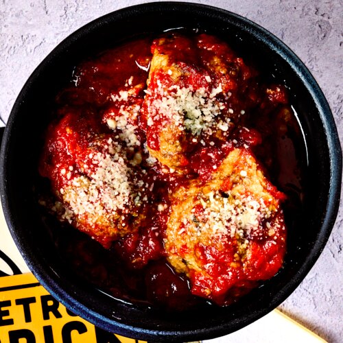 Photo of Meatballs in Sauce from Detroit Brick Pizza Co.